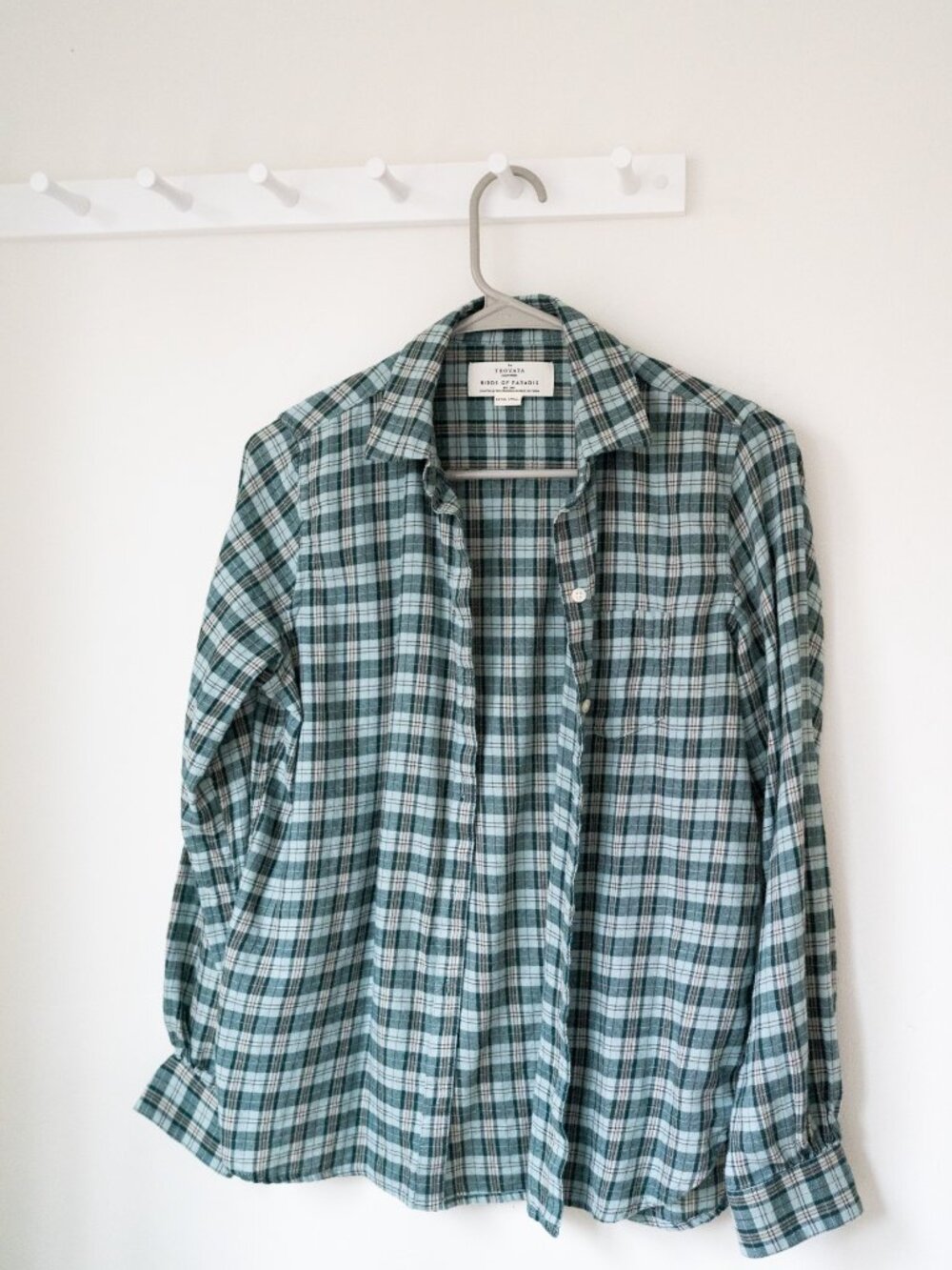 Travota Birds of Paradise XS blue Button Down